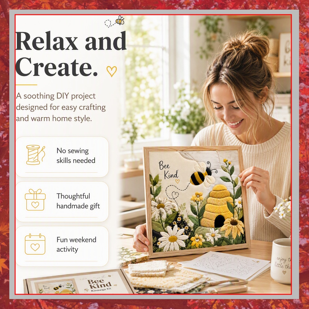 Art Craft Kit - Kit de Artesanato DIY com Agulha