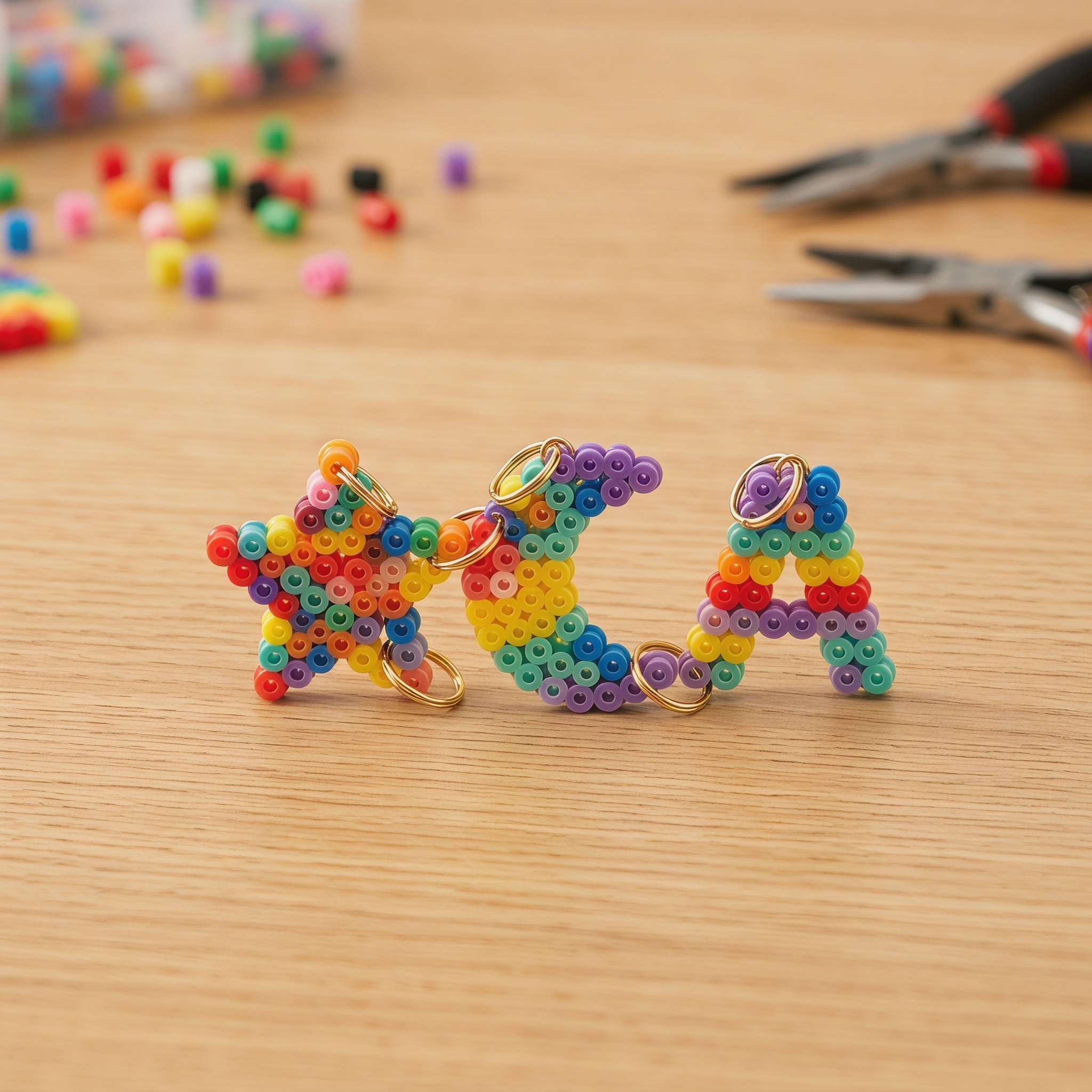 Art Craft Kit - Mini contas de cores variadas para