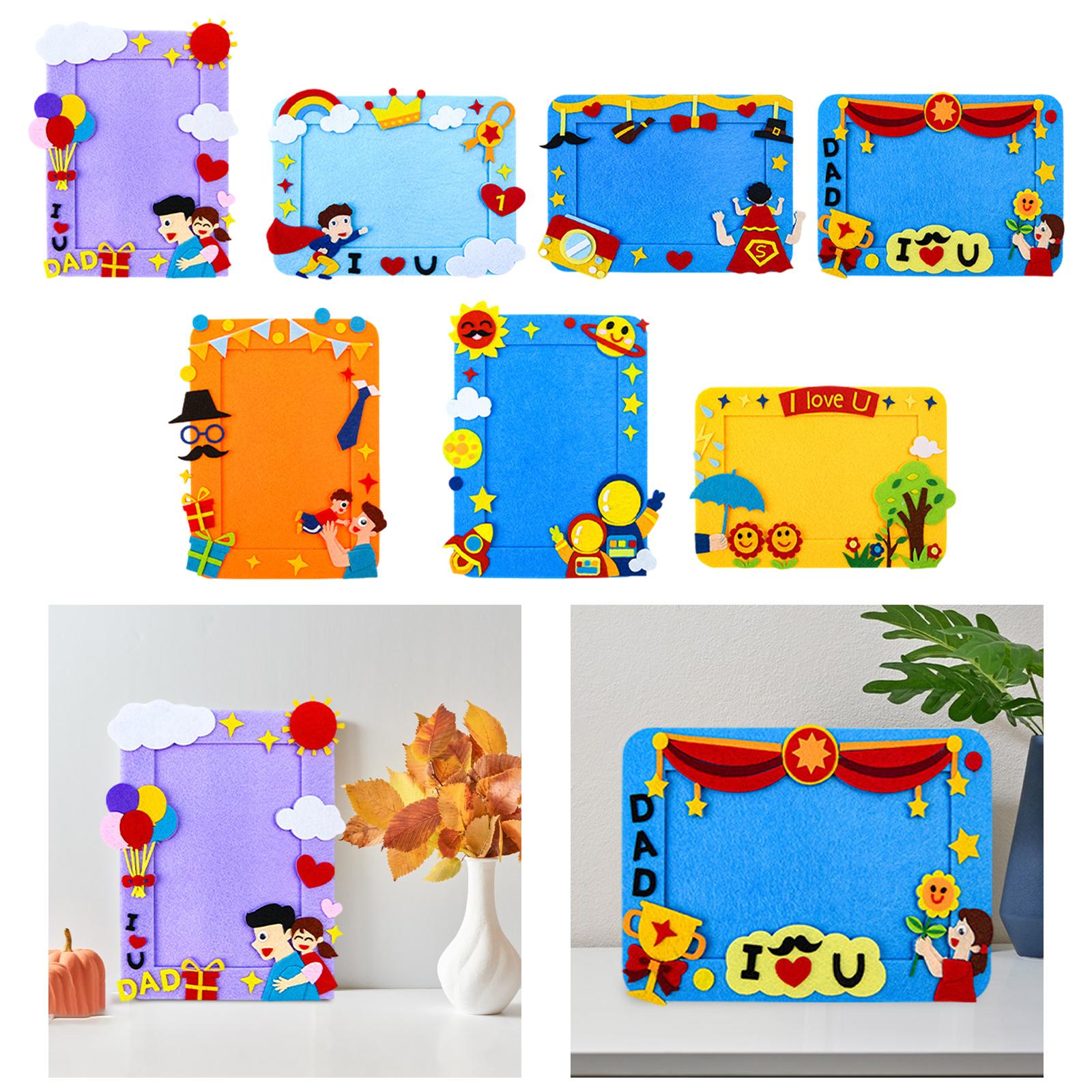 DIY Picture Frame Presentes pa - Art And Craft For Father'S Day avaliação e preço
