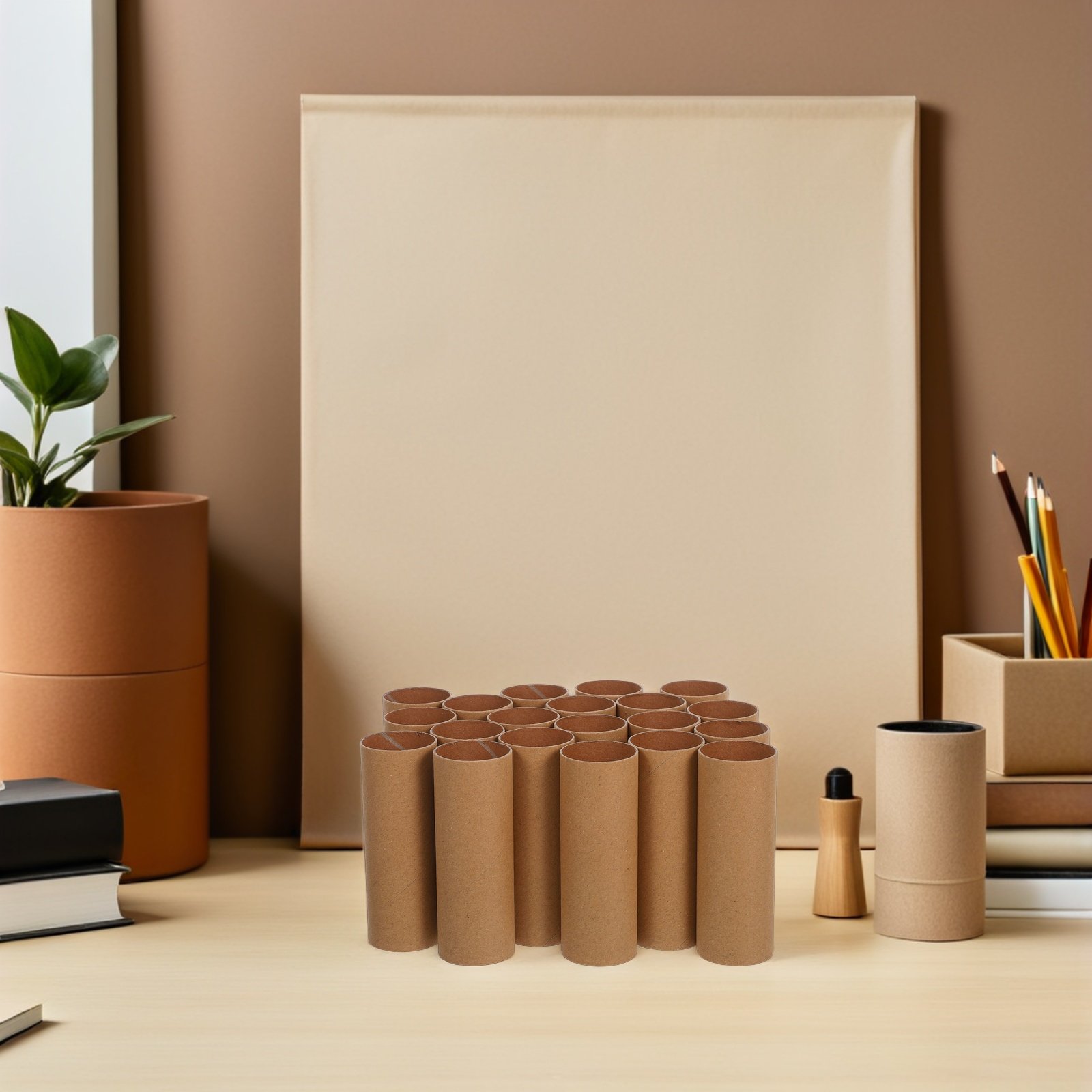 30 Tubos de Papelão para Artes - Art Craft Cardboard avaliação e preço