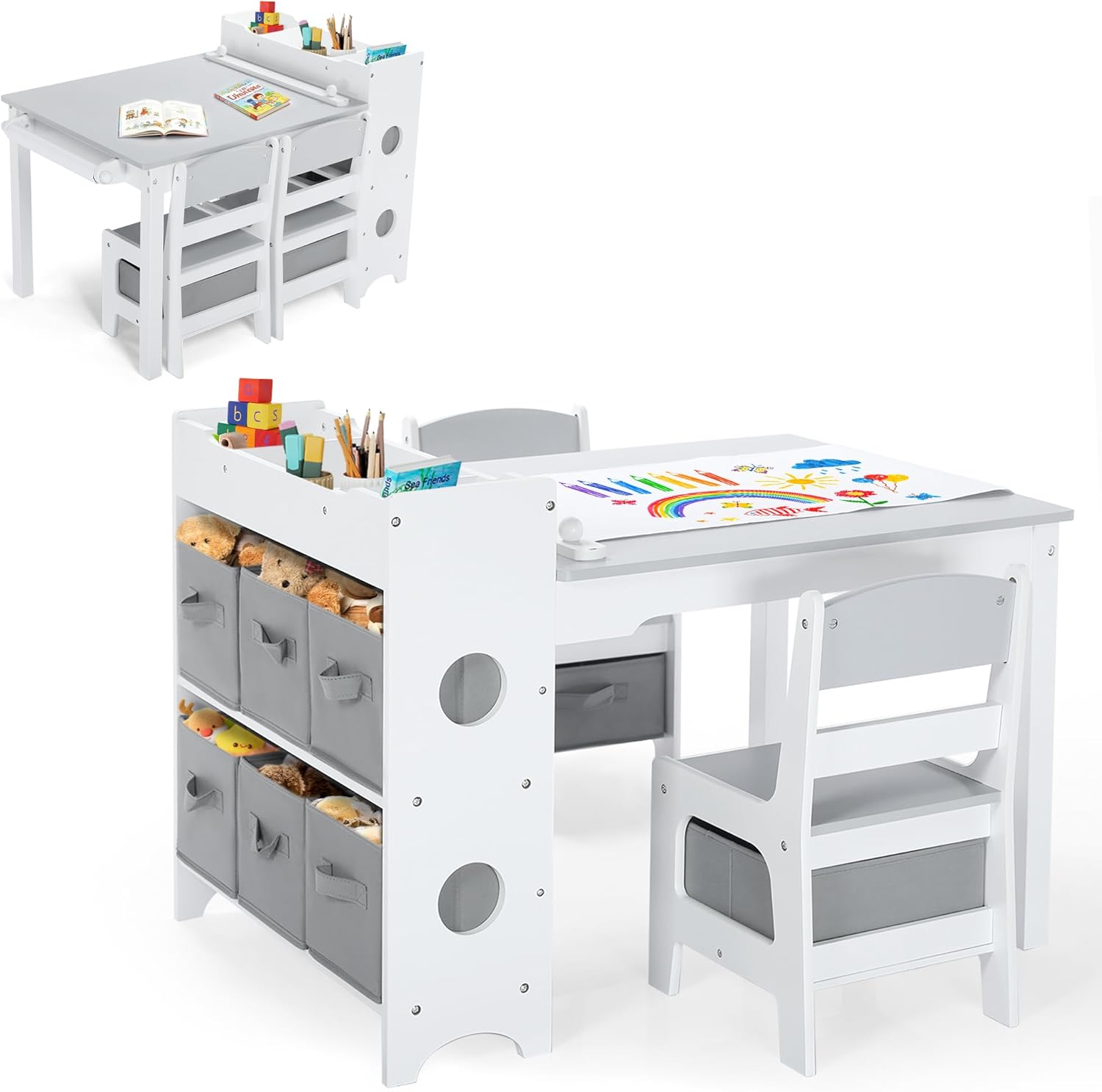 Conjunto de Mesa e Cadeira de  - Art And Craft For Nursery avaliação e preço