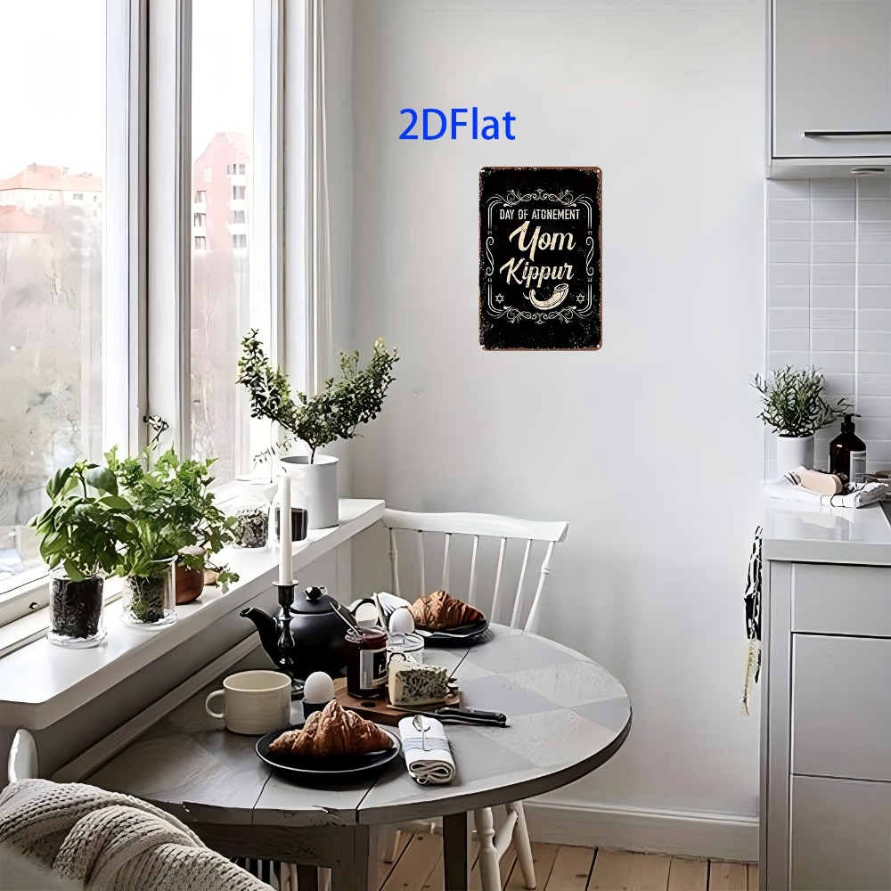 CIFBUY Placa de Metal Vintage  - Art & Craft Paper For Kids avaliação e preço