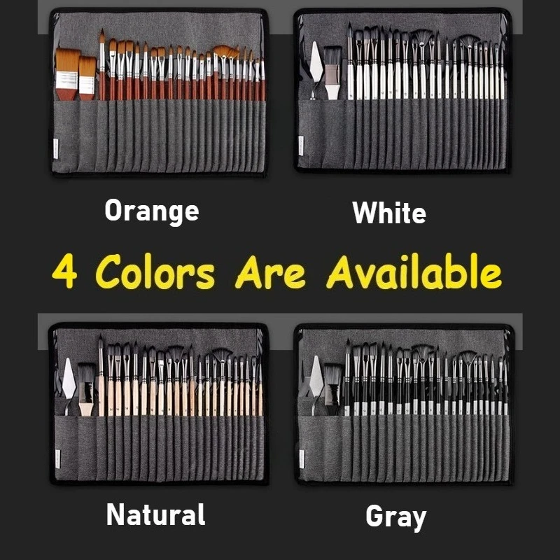 Conjunto de 25 Pincéis Profiss - Gouache Paint Set avaliação e preço