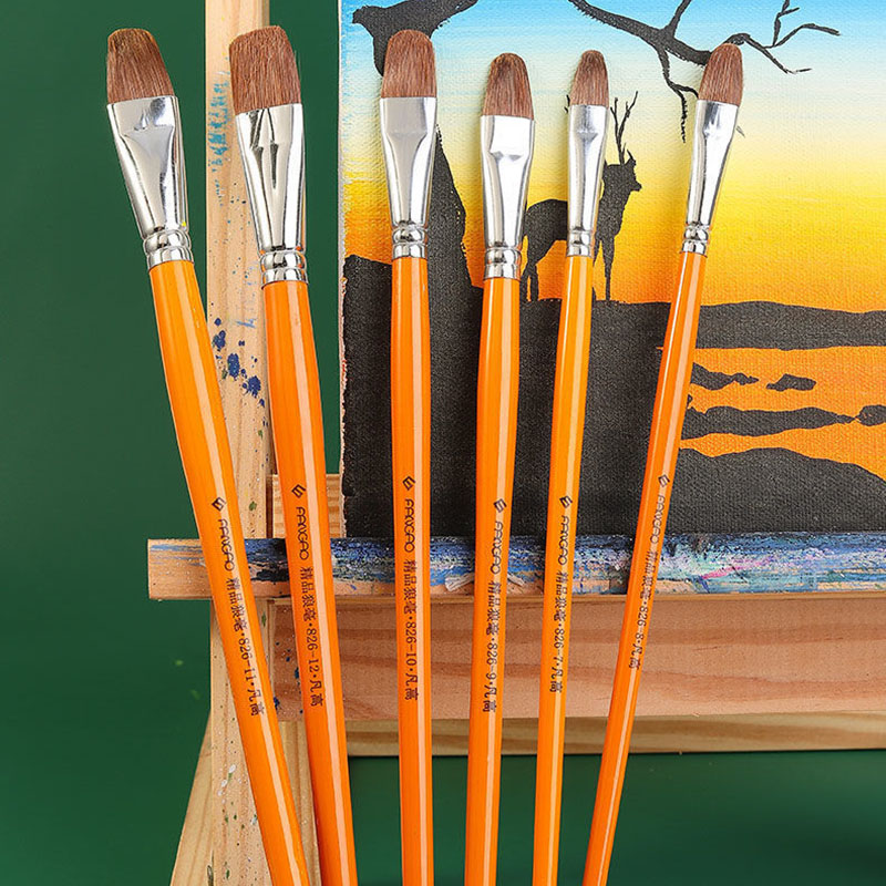 Cavalo Hair Paint Brush, Hazel - Gouache Paint Set avaliação e preço