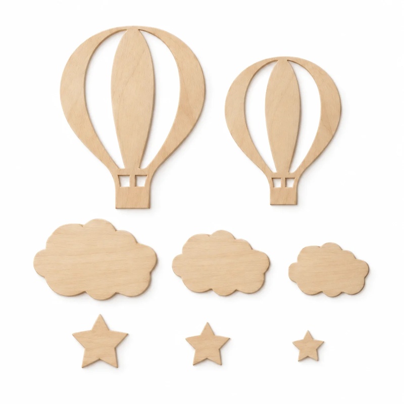 Conjunto de Decoração de Pared - Art And Craft For Nursery avaliação e preço