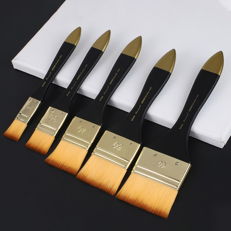 Pincéis de pintura planos de 5 - Gouache Paint Set avaliação e preço