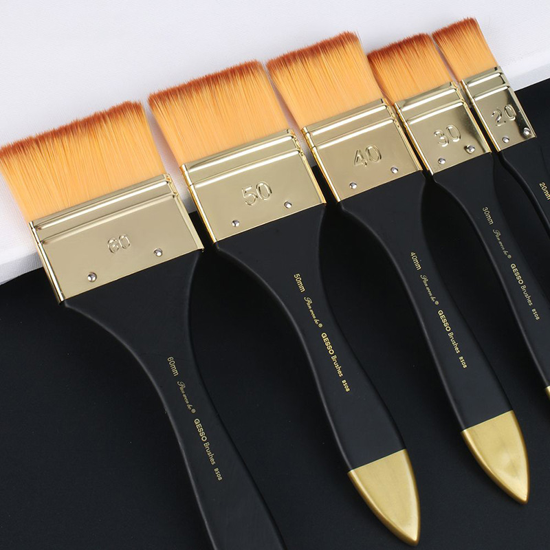 Pincéis de pintura planos de 5 - Gouache Paint Set avaliação e preço