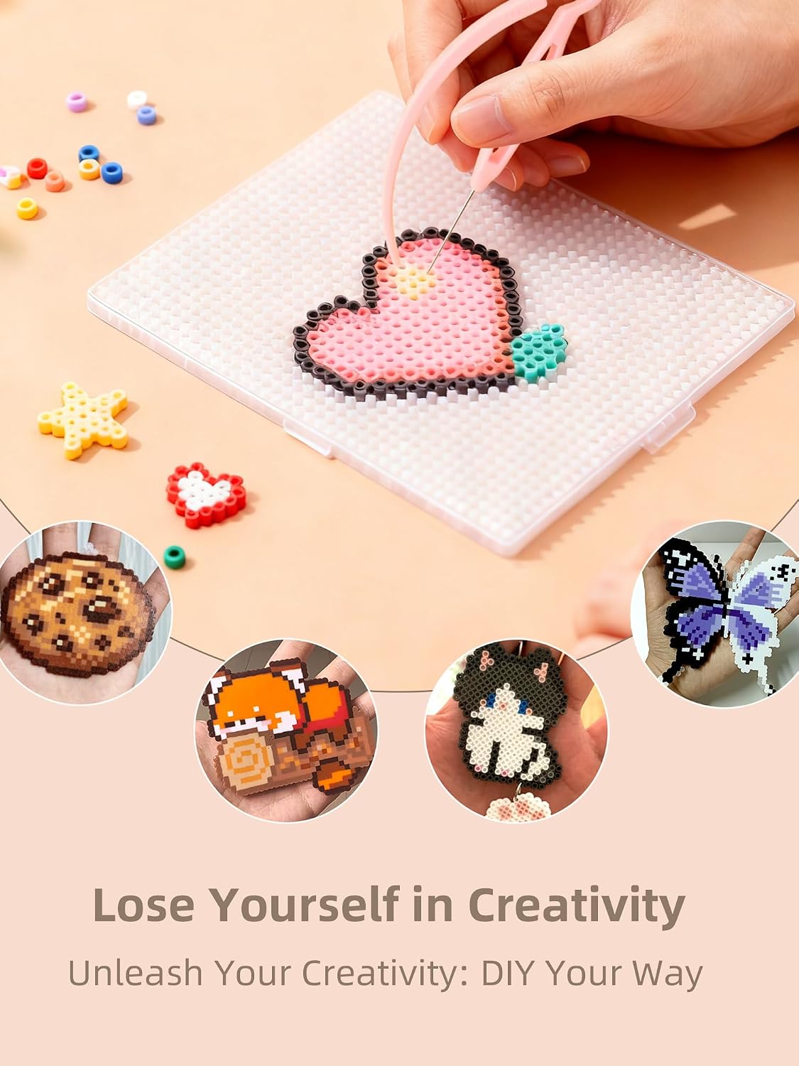 Kit de Miçangas Fusíveis - Fác - Art Craft Kit avaliação e preço